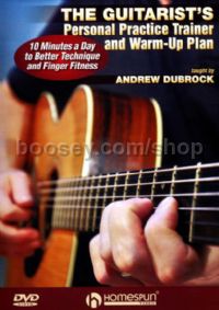 The Guitarist's Personal Practice Trainer And Warm-Up Plan (DVD)