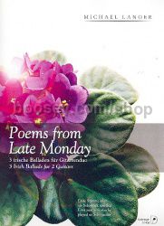 Poems From Late Monday (for 1 or 2 guitars)