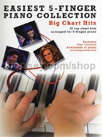 Easiest 5-Finger Piano Collection - Big Chart Hits