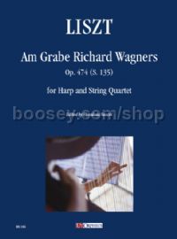 Am Grabe Richard Wagners Op 747 (harp & string quartet)