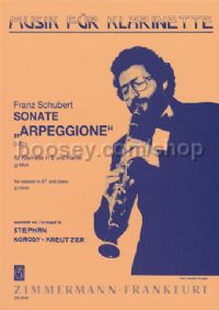 Sonata Arpeggione (arr. clarinet & piano)