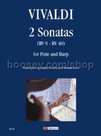 Sonatas (2) RV9 & RV40 for flute & harp