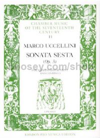 Sonata Sesta Op 5 (soprano recorder)