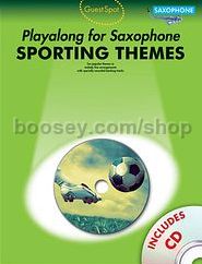 Guest Spot Sporting Themes - alto saxophone (Bk & CD)