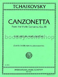 Canzonetta (violin & guitar)