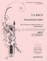 Französische Suiten Nos 1 & 2 (oboe & organ)