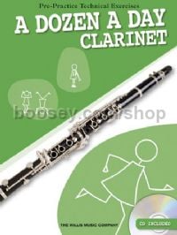 Dozen A Day - clarinet (Bk & CD)