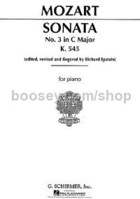 Piano Sonata no.15 in C K545