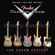 Fender Custom Shop 2013 16-Month Wall Calendar