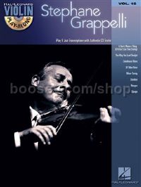 Violin Play Along 15: Stéphane Grappelli (Bk & CD)