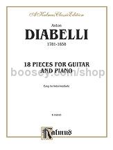 Pieces (18) Guitar & Piano