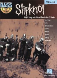 Bass Play Along 45: Slipknot (Bk & CD)