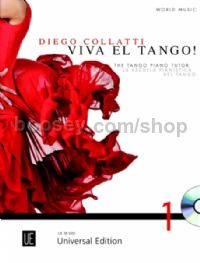Viva El Tango - Piano Tutor (Bk & CD) English/Spanish