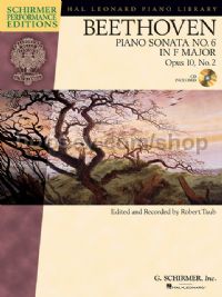 Piano Sonata No.6 in F Op 10 No.2 (Bk & CD)
