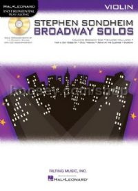Stephen Sondheim Broadway Solos - Violin (Bk & CD)