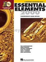 Essential Elements 2000 vol.2 Baritone Sax (Bk + CD-rom)