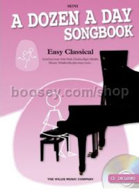 Dozen A Day Songbook: Easy Classical  - mini (Bk & CD)
