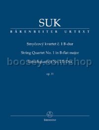 String Quartet no.1 Op 11 in Bb (study score)