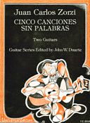 Cinco Canziones sin Palabras for Two Guitars