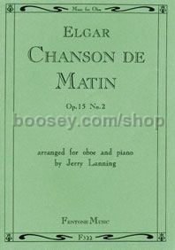 Chanson De Matin Op 15 No.2 (arr. oboe)