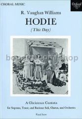 This Day (from "Hodie - A Christmas Cantata") vocal score
