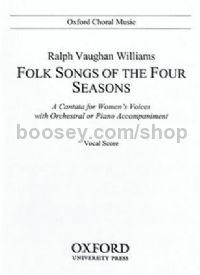 Folk-Songs Of The Four Seasons (vocal score)