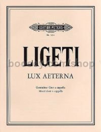 Lux Aeterna for 16-part unaccompanied chorus (Latin)