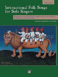 International Folk Songs for Solo Singers Medium/High (CD only)