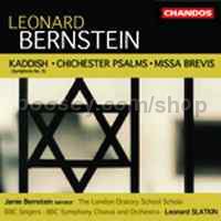 Symphony No.3 "Kaddish"/Chichester Psalms/Missa Brevis (Chandos SACD Super Audio CD)