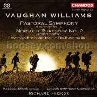 Symphony No.3 "Pastoral"/Norfolk Rhapsodies Nos. 1 & 2/The Running Set (Chandos SACD Super Audio CD)