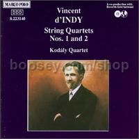 String Quartets Nos. 1 & 2 (Marco Polo audio CD)