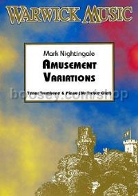 Amusement Variations for tenor trombone & piano (treble clef)