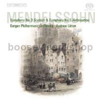 Symph's Nos.3 & 5 (BIS SACD Super Audio CD)