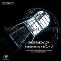 Symphonies 1-3 (Bis SACD Super Audio CD)