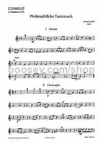 Weihnachtliche Turmmusik - trumpet / flugelhorn 2 part