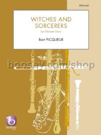 Witches and Sorcerers for clarinet ensemble (score & parts)