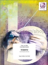 Tequini for trumpet & fanfare band (score)