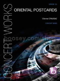 Oriental Postcards for concert band (score)