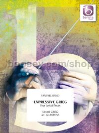 Expressive Grieg - Four Lyrical Pieces for fanfare band (score & parts)