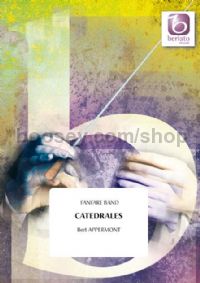 Catedrales for fanfare band (score & parts)