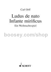 Ludus de nato Infante mirificus (libretto)