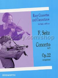 Concerto In D Op. 22 Violin & Piano