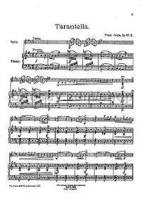 Tarantella Op. 27 No.2 Violin
