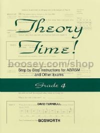 Theory Time! Grade 4 (David Turnbull Music Time series)