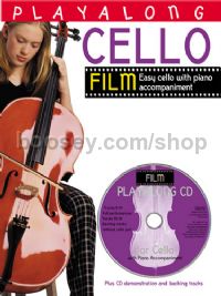 Playalong Cello Film Tunes (Book & CD)