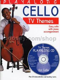 Playalong Cello Tv Themes (Book & CD)
