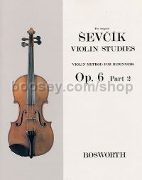 Studies Op. 6 Part 2 violin