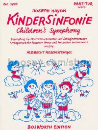 Children's Symphony score         