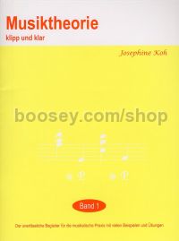 Musiktheorie Klip Und Klar Band 1 German
