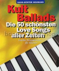 Kult Ballads 50 Love Songs easy Piano
